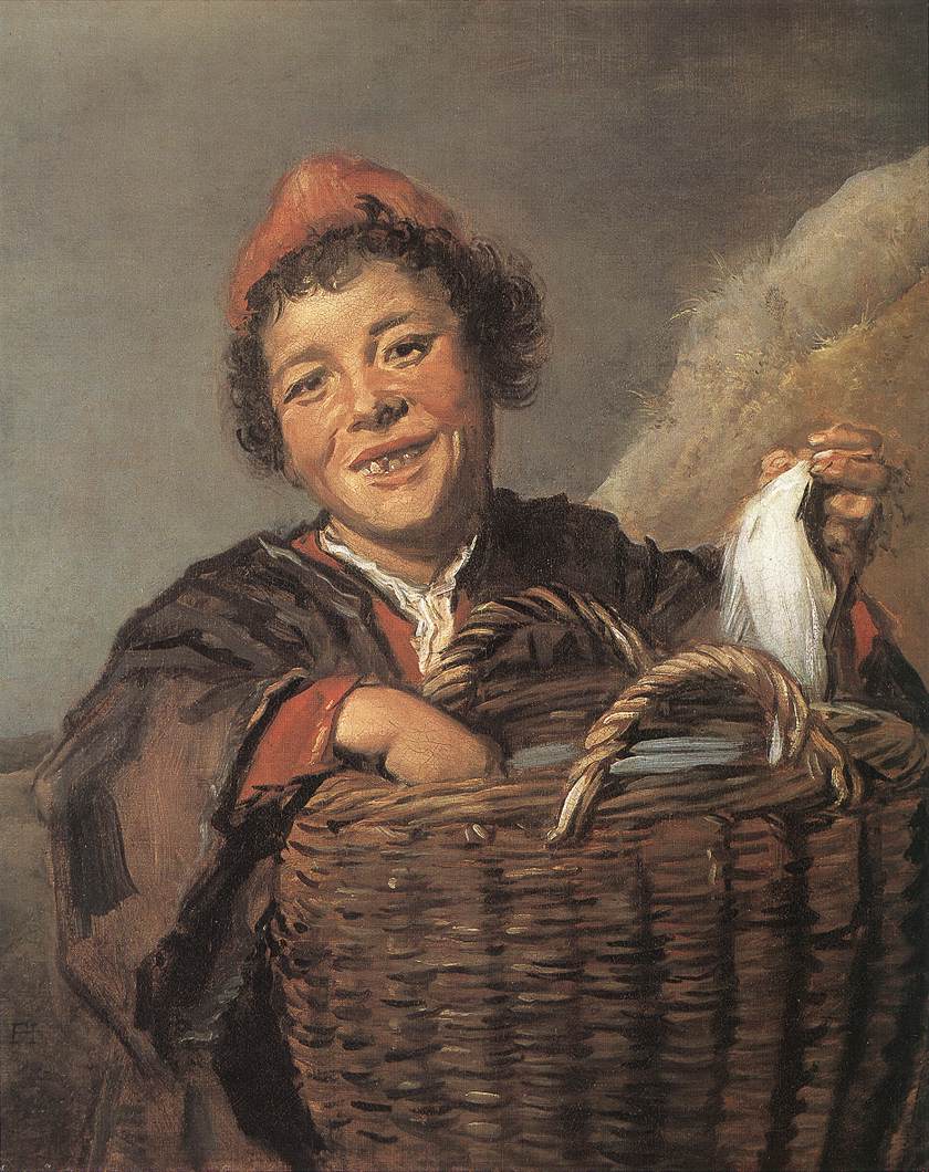 Portrait of a Woman Holding a Fan af